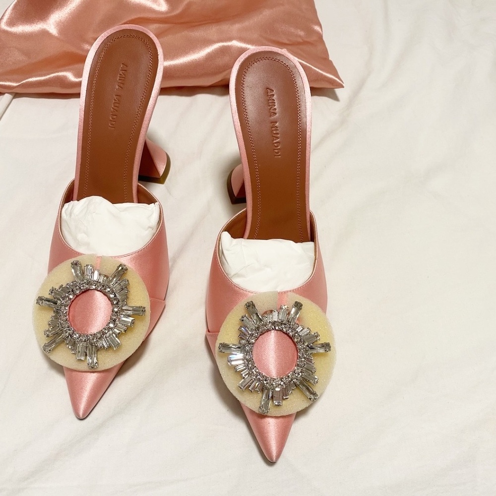 Amina Muaddi begum heels